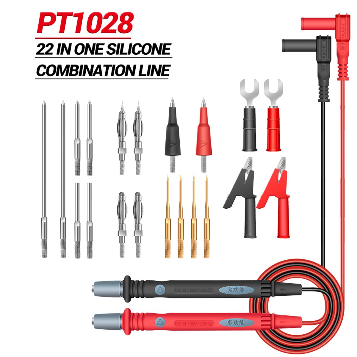 Secondary image of PT1028 1000V 22 IN 1 MULTI-FUNCTION MULTIMETER LEADS - Quality Phone Parts in Sri Lanka
